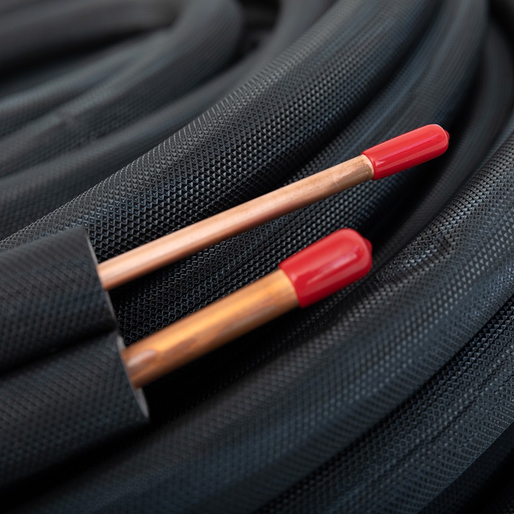 1/4 1/2 3/4 3/8 Especially for Australia Black PE Fire Rated Copper Pair Coil