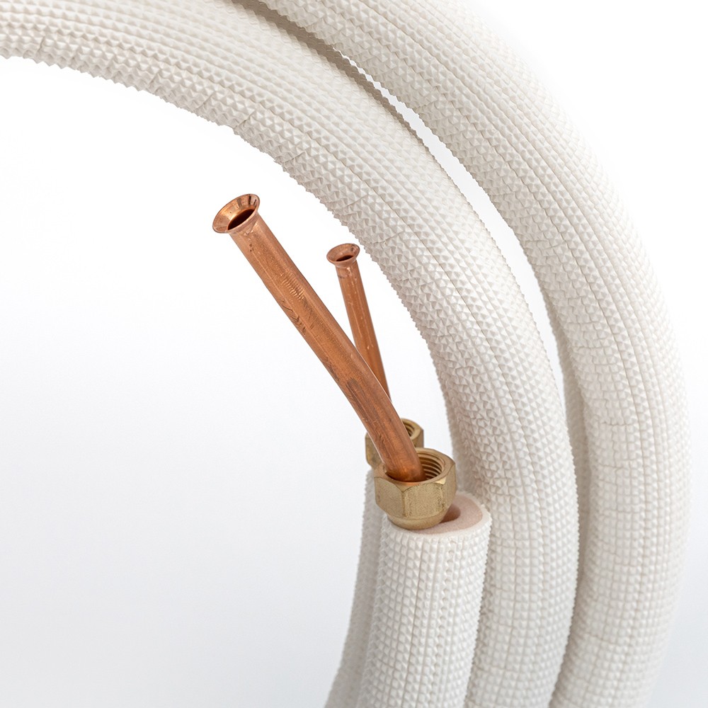 1/4" 3/8′ ′ 1/2 ′ ′ 5/8′ 3/4′ Insulated Copper Tube /Copper Pipe for Air Conditioner Installation Kit