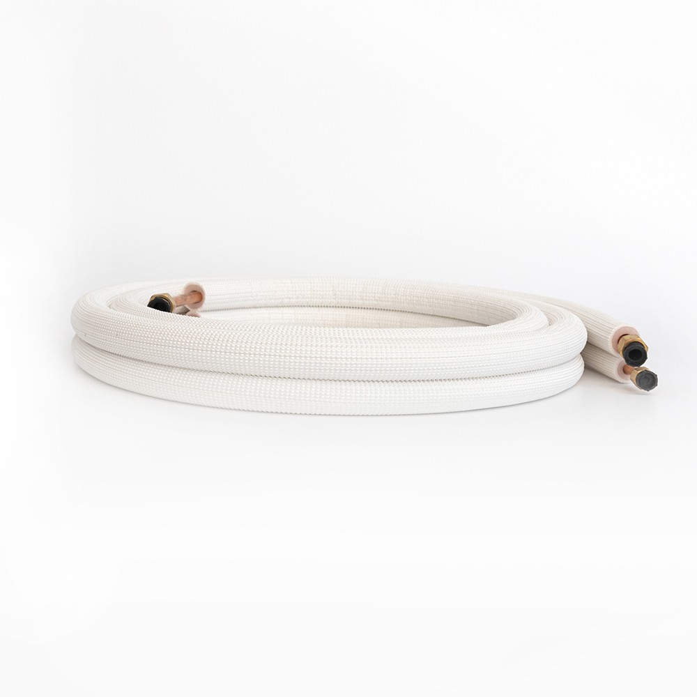 3/8" Air Conditioner Copper Aluminium Insulated Connecting Pipe